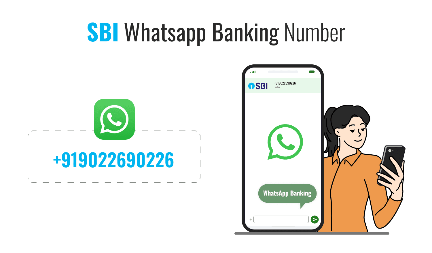 SBI Whatsapp Banking Number